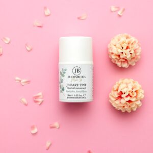 Bare Tint Infused with hyaluronic acid, a lightweight tinted foundation