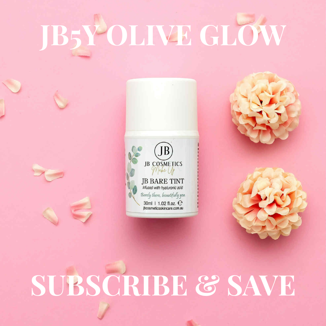 JB5Y OLIVE GLOW  |  Bare Tint with Hyaluronic Acid  |  Lightweight Tinted Foundation  |  SUBSCRIBE & SAVE
